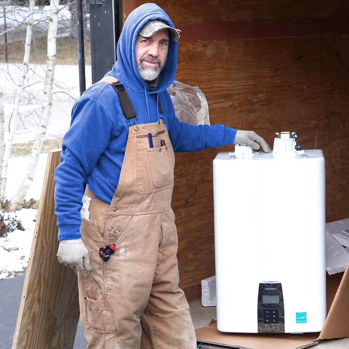 Plumber With a Tankless Water Heater